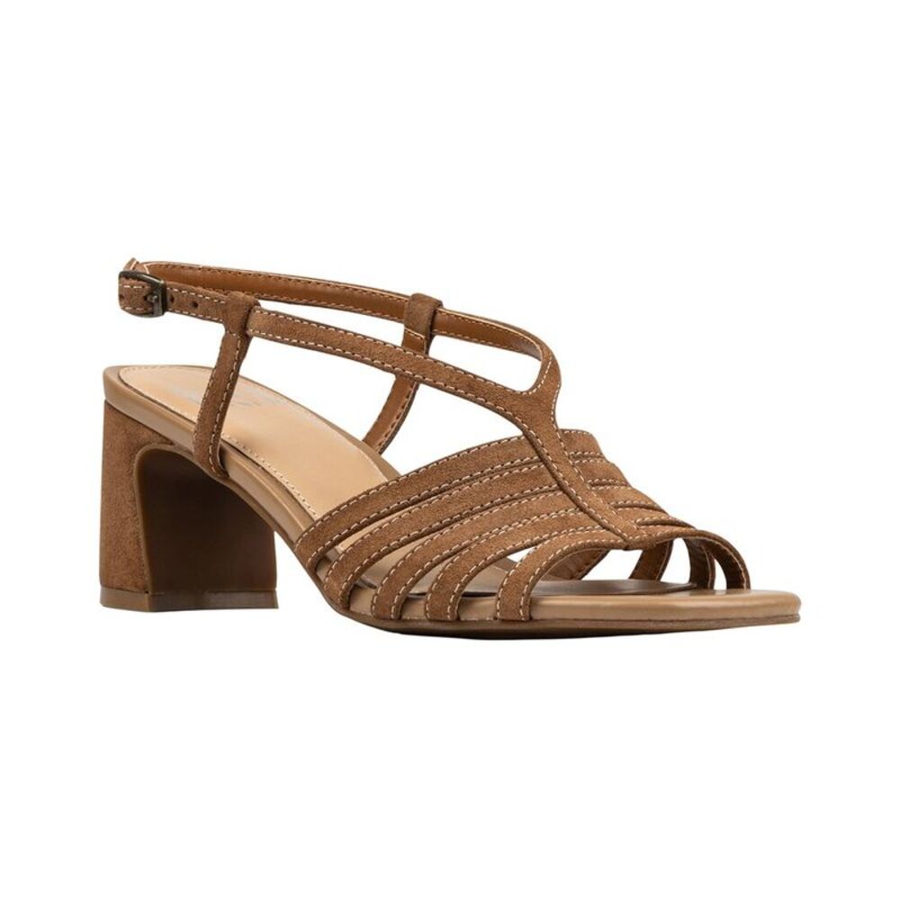 Donald Pliner Kalah Leather Sandal, Brown